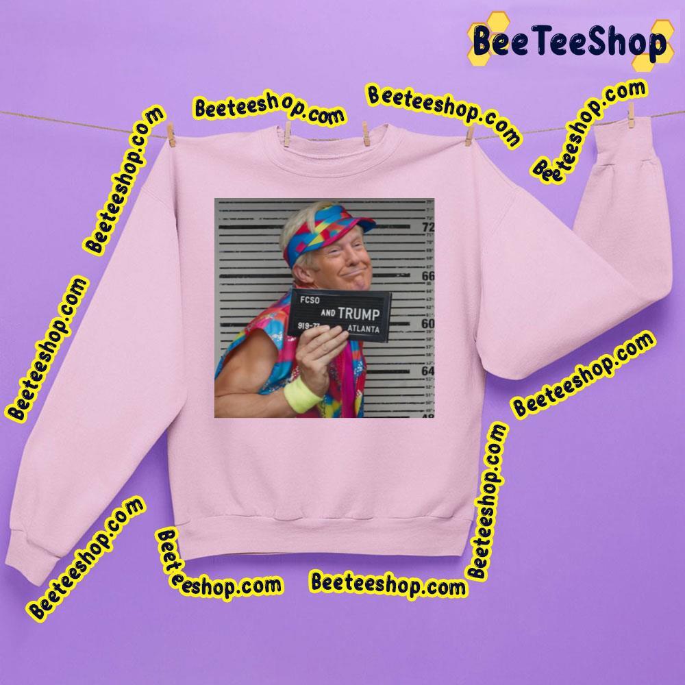 Trump Mugshot Just Dropped Ken Barbie Style Beeteeshop Trending Unisex T-Shirt Trump Mugshot Just Dropped Ken Barbie Style Beeteeshop Trending Unisex T-Shirt