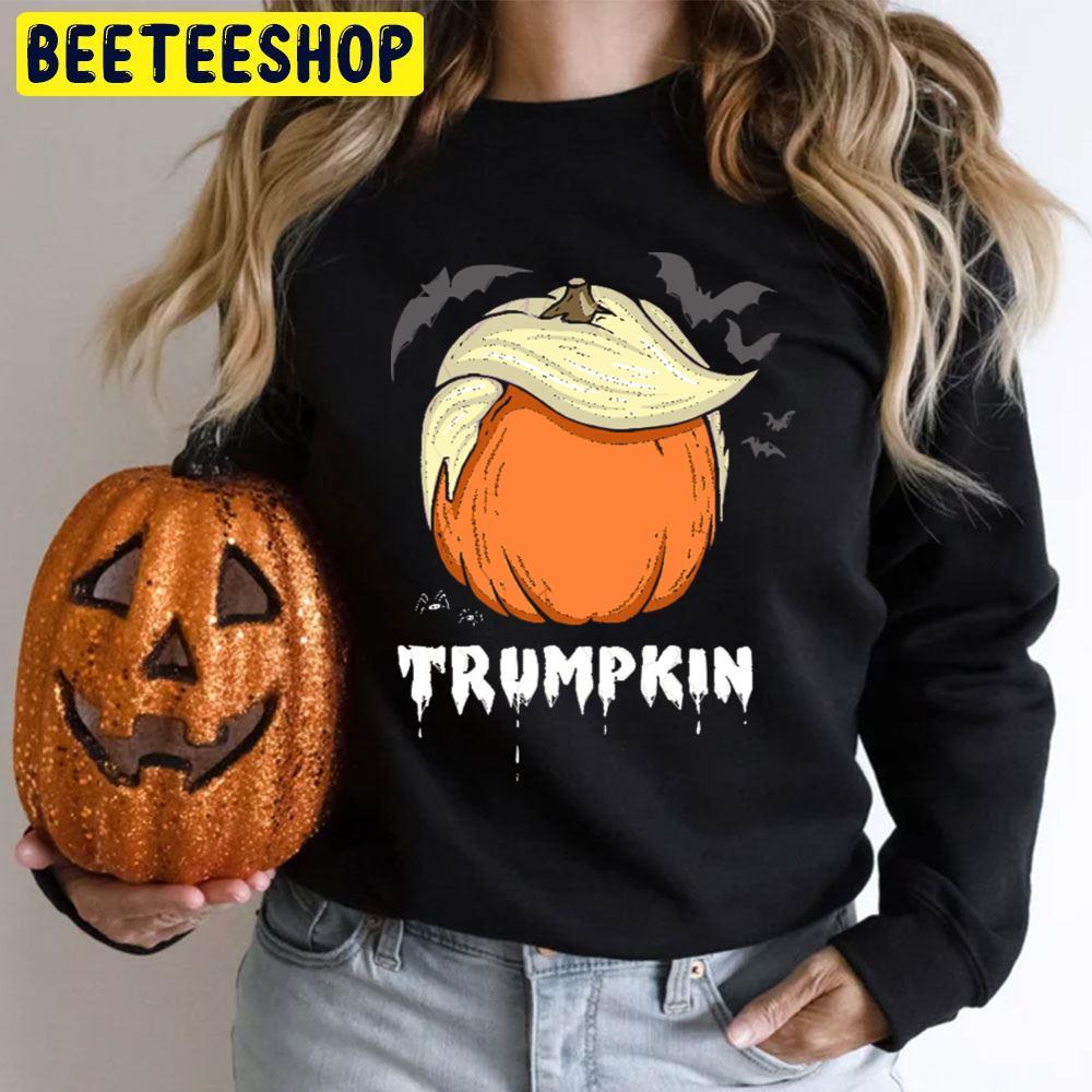 Trumpkin Donald Trump Halloween Pumpkin Beeteeshop Trending Unisex T-Shirt Trumpkin Donald Trump Halloween Pumpkin Beeteeshop Trending Unisex T-Shirt