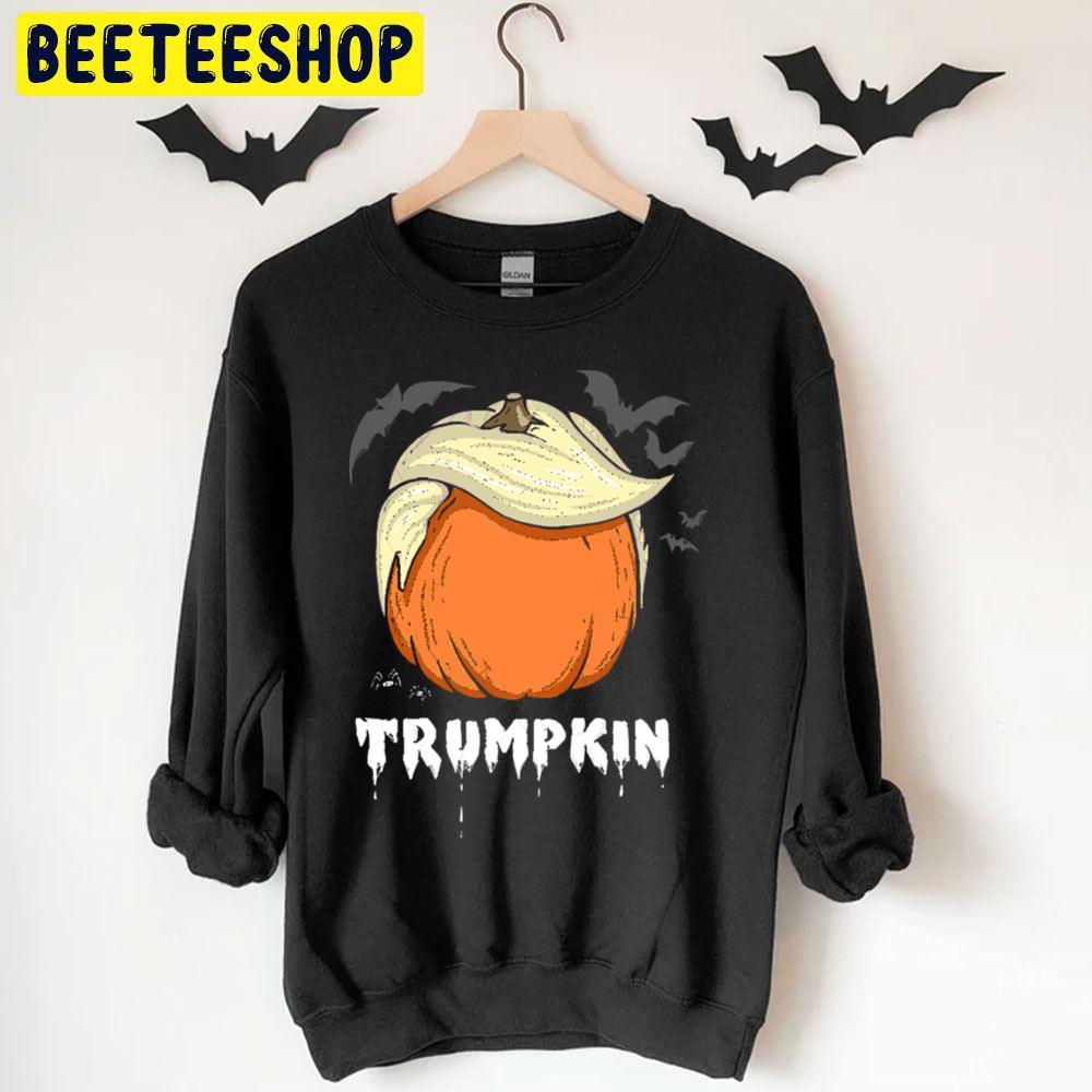 Trumpkin Donald Trump Halloween Pumpkin Beeteeshop Trending Unisex T-Shirt Trumpkin Donald Trump Halloween Pumpkin Beeteeshop Trending Unisex T-Shirt