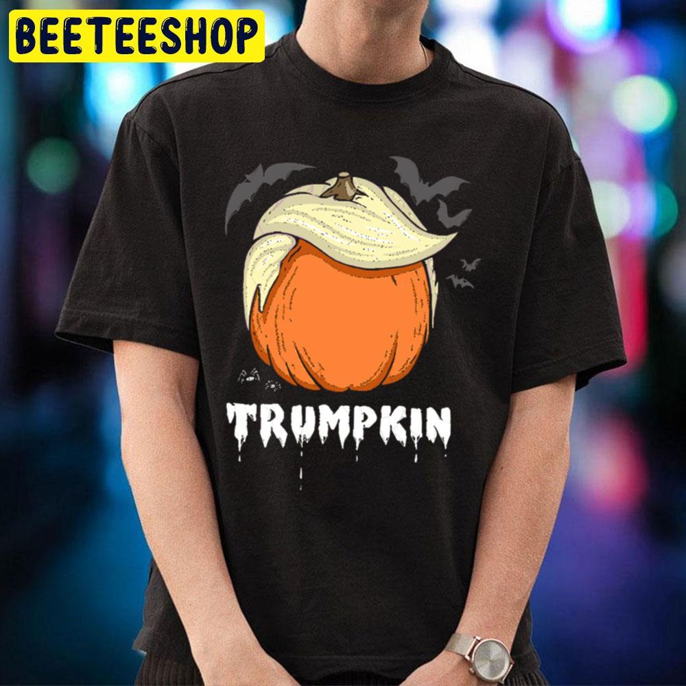 Trumpkin Donald Trump Halloween Pumpkin Beeteeshop Trending Unisex T-Shirt Trumpkin Donald Trump Halloween Pumpkin Beeteeshop Trending Unisex T-Shirt