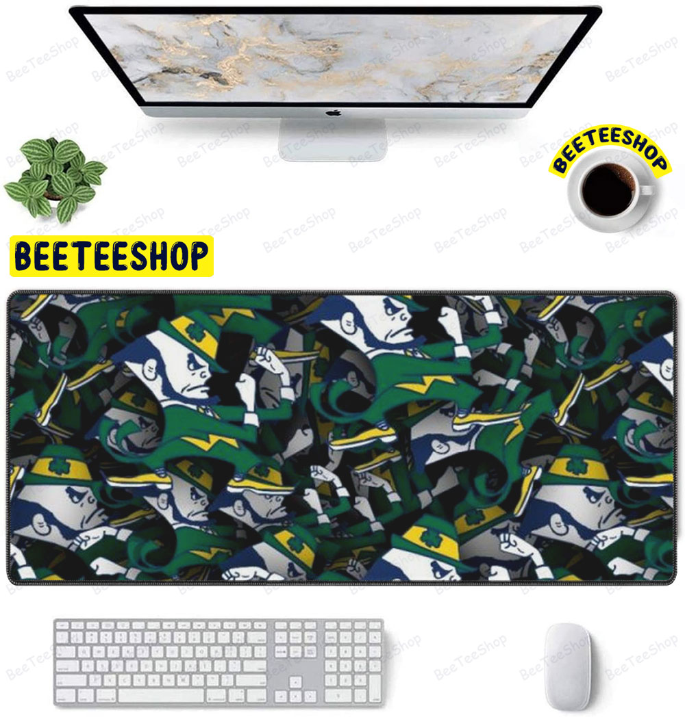 University Of Notre Dame Fighting Irish American Sports Teams Mouse Pad University Of Notre Dame Fighting Irish American Sports Teams Mouse Pad