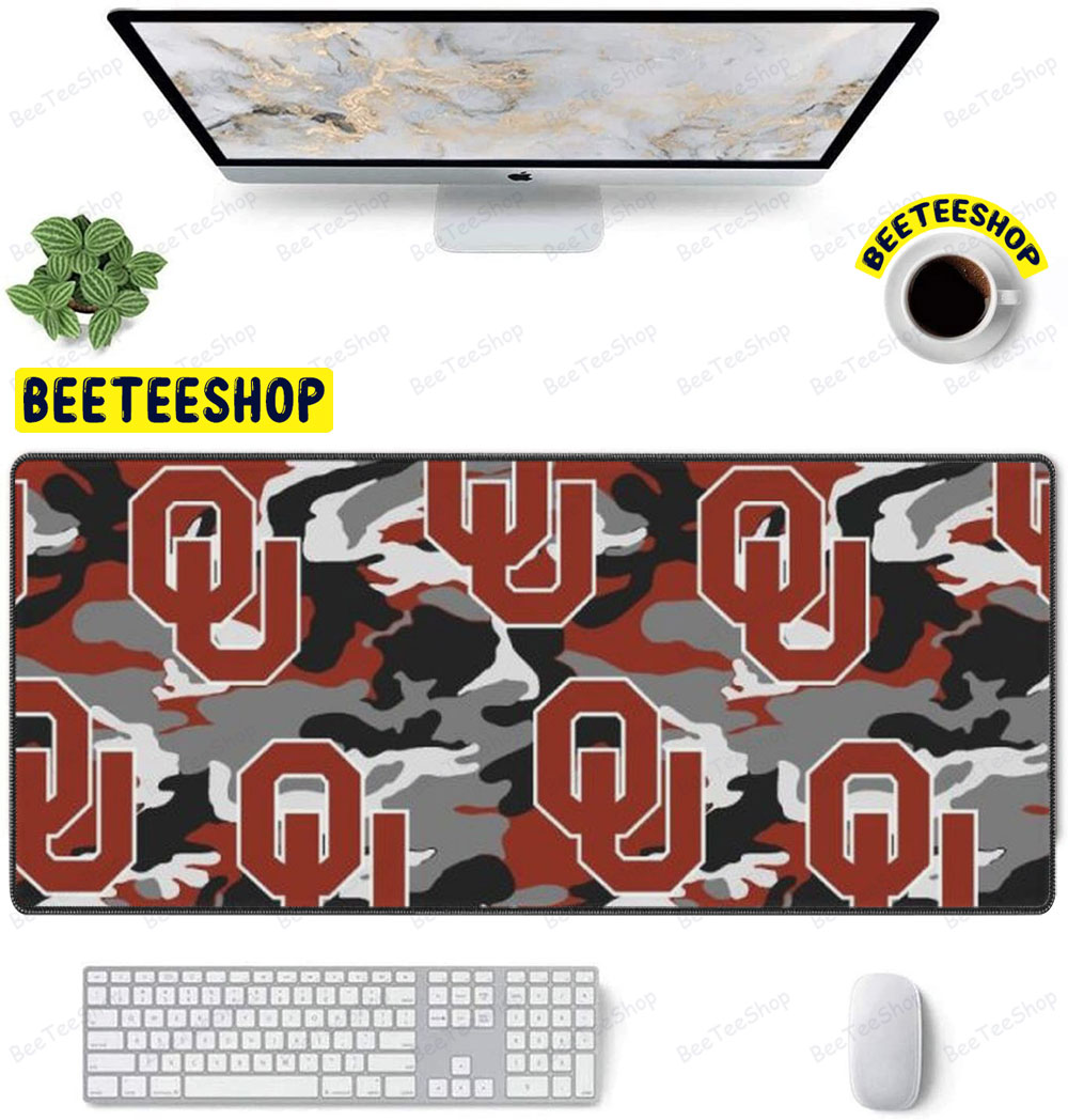University Of Oklahoma Sooners Camo American Sports Teams Mouse Pad University Of Oklahoma Sooners Camo American Sports Teams Mouse Pad