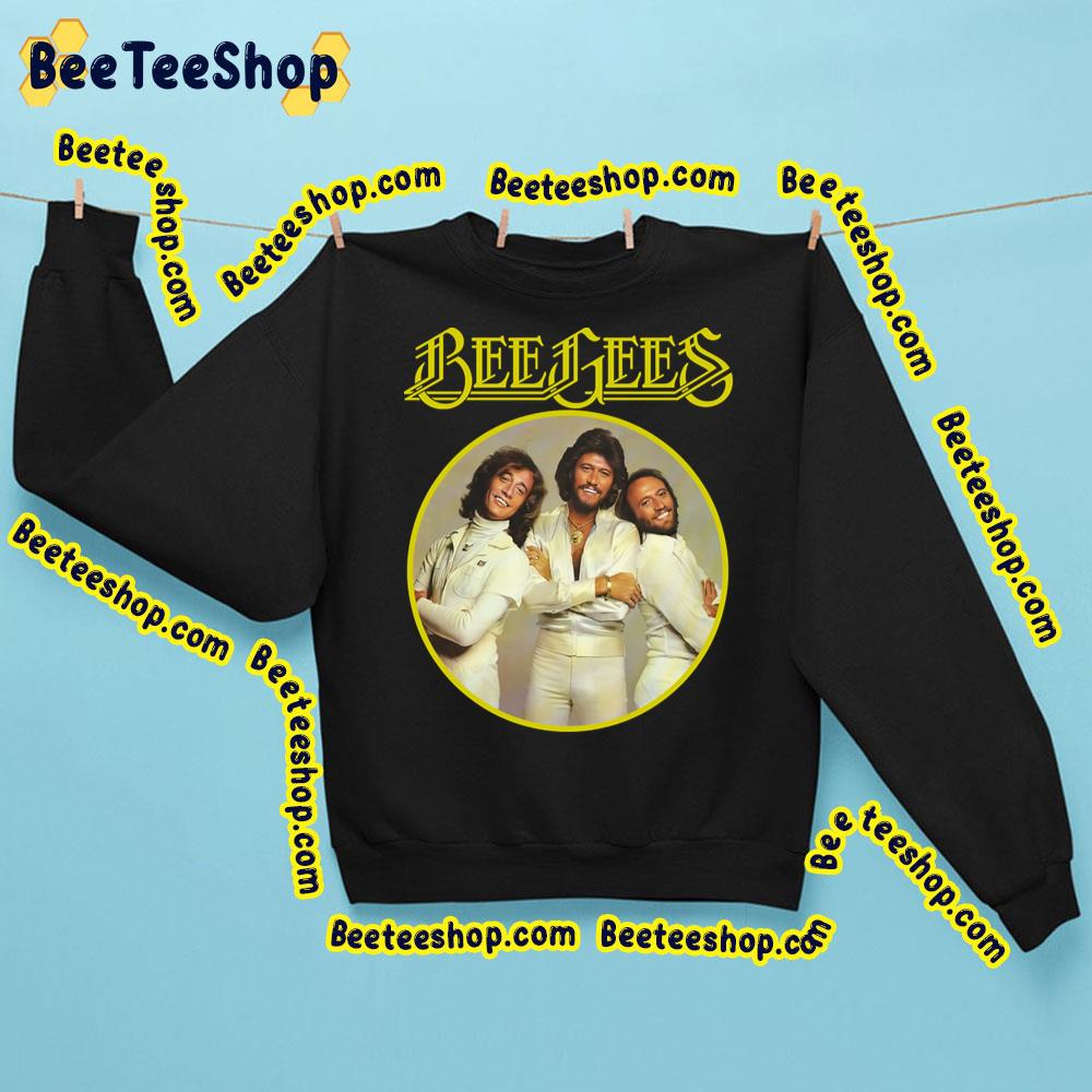Vintage Art All Member Circle Bee Gees Trending Unisex Sweatshirt Vintage Art All Member Circle Bee Gees Trending Unisex Sweatshirt