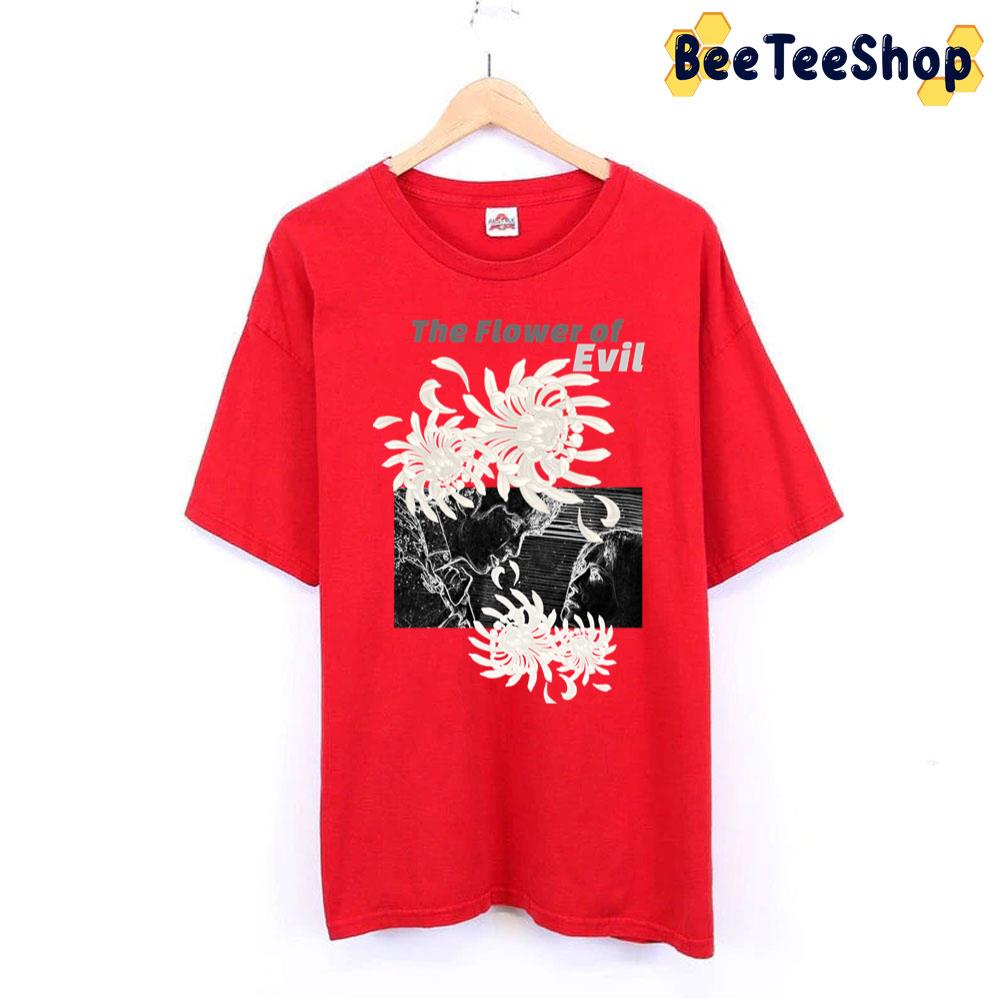 Vintage Art The Flowers Of Evil Trending Unisex T-Shirt Vintage Art The Flowers Of Evil Trending Unisex T-Shirt