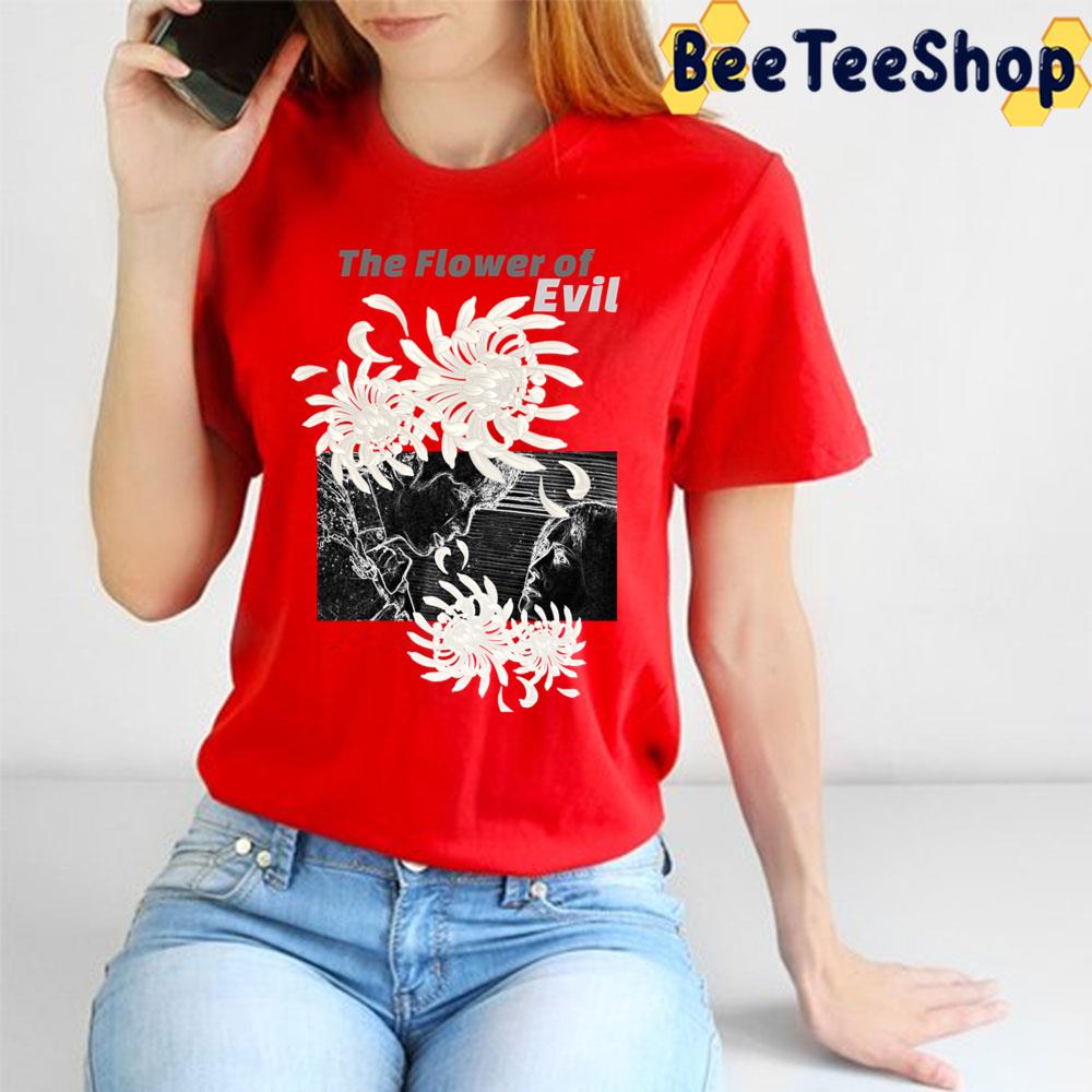 Vintage Art The Flowers Of Evil Trending Unisex T-Shirt Vintage Art The Flowers Of Evil Trending Unisex T-Shirt