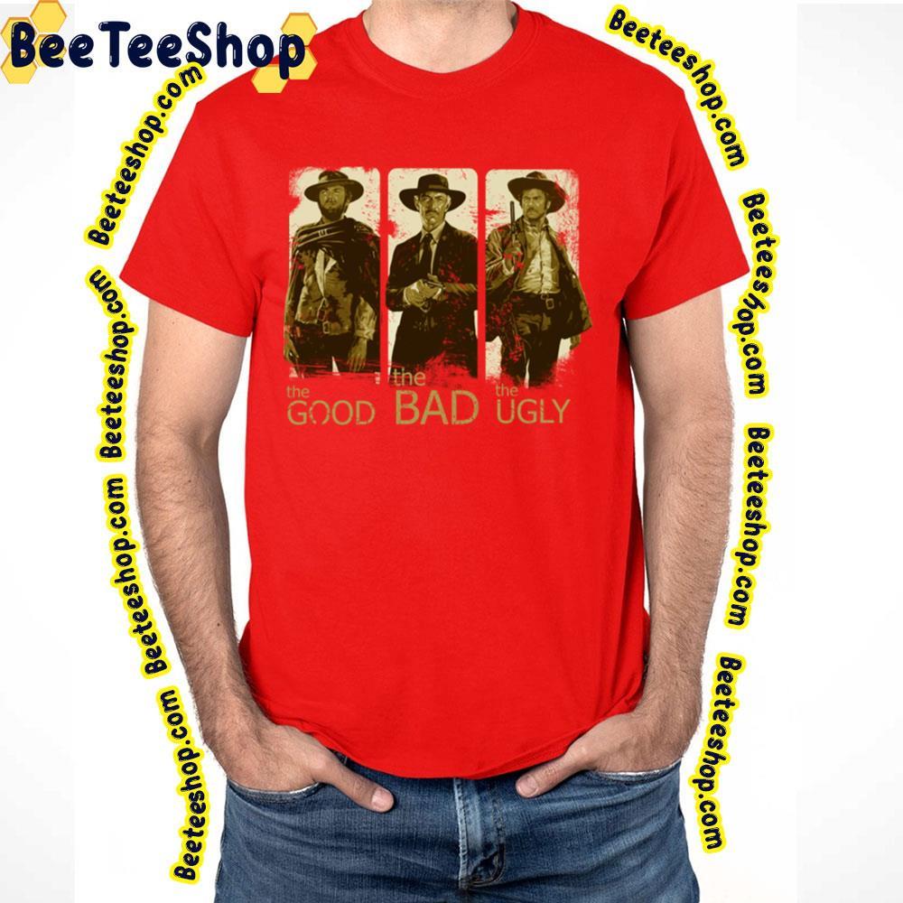 Vintage Movie The Good The Bad And The Ugly Beeteeshop Trending Unisex T-Shirt Vintage Movie The Good The Bad And The Ugly Beeteeshop Trending Unisex T-Shirt
