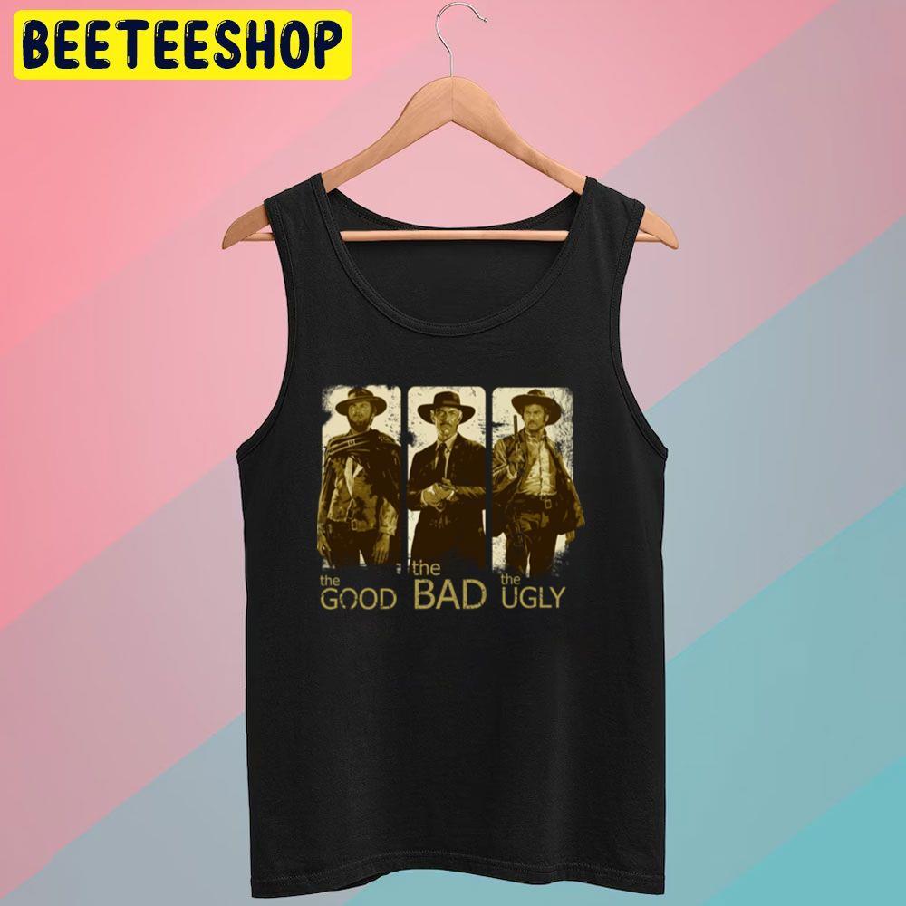 Vintage Movie The Good The Bad And The Ugly Beeteeshop Trending Unisex T-Shirt Vintage Movie The Good The Bad And The Ugly Beeteeshop Trending Unisex T-Shirt