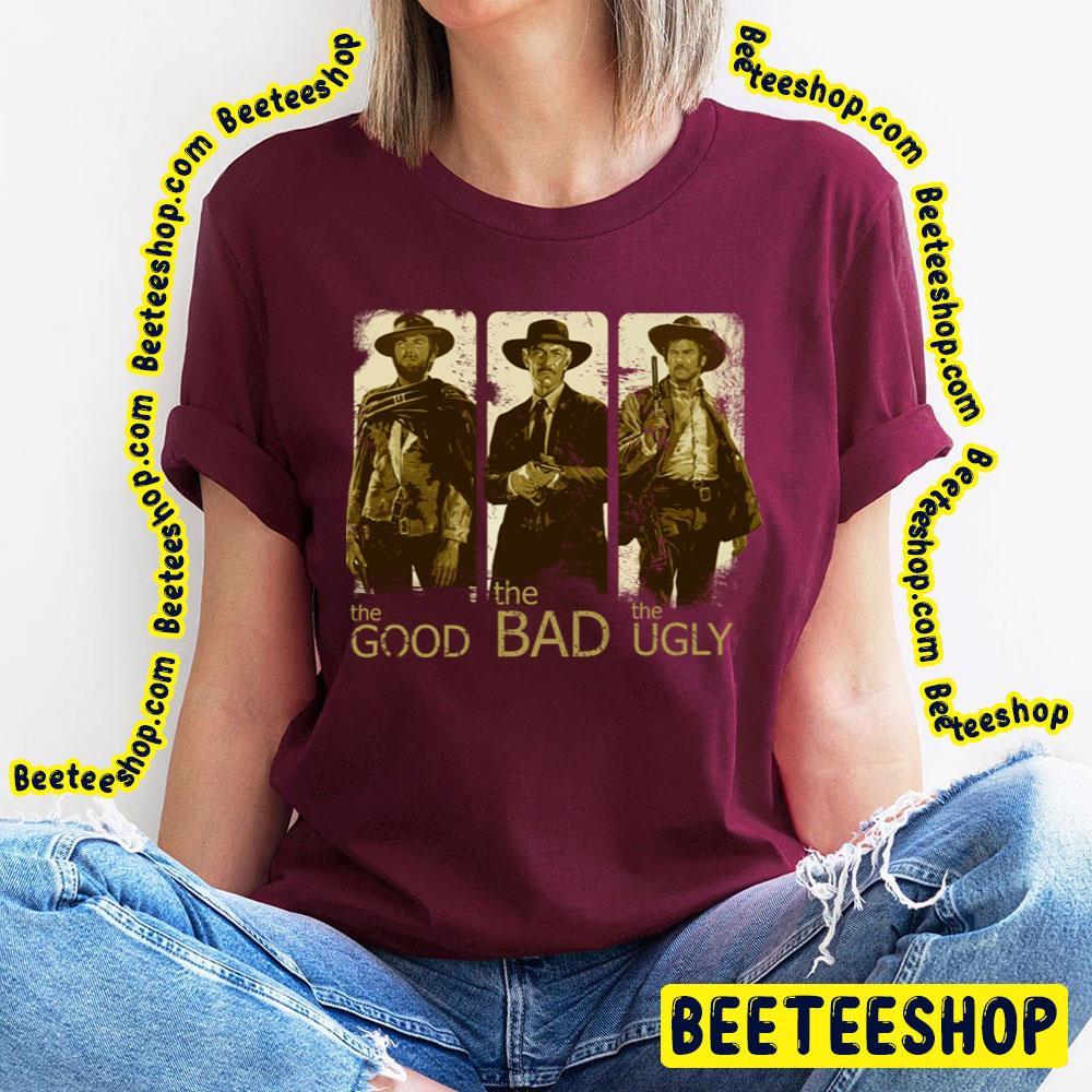 Vintage Movie The Good The Bad And The Ugly Beeteeshop Trending Unisex T-Shirt Vintage Movie The Good The Bad And The Ugly Beeteeshop Trending Unisex T-Shirt