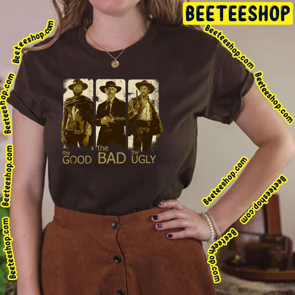 Vintage Movie The Good The Bad And The Ugly Beeteeshop Trending Unisex T-Shirt Vintage Movie The Good The Bad And The Ugly Beeteeshop Trending Unisex T-Shirt