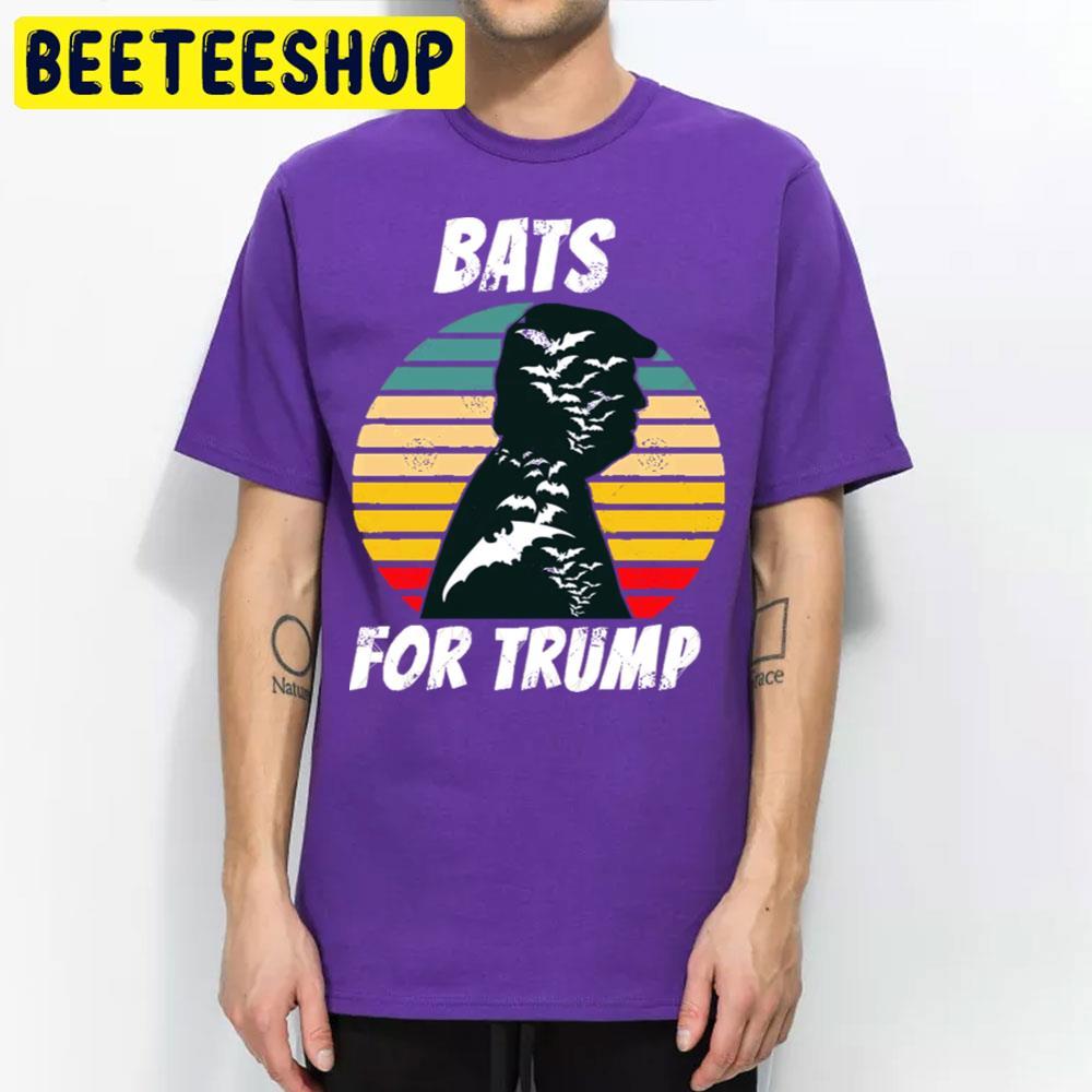 Vintage Trump Halloween Bat Beeteeshop Trending Unisex T-Shirt Vintage Trump Halloween Bat Beeteeshop Trending Unisex T-Shirt