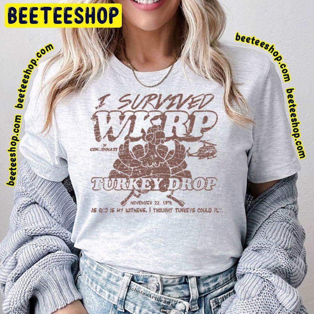 Vintage Wkrp Turkey Drop 1978 Trending Unisex T-Shirt Vintage Wkrp Turkey Drop 1978 Trending Unisex T-Shirt