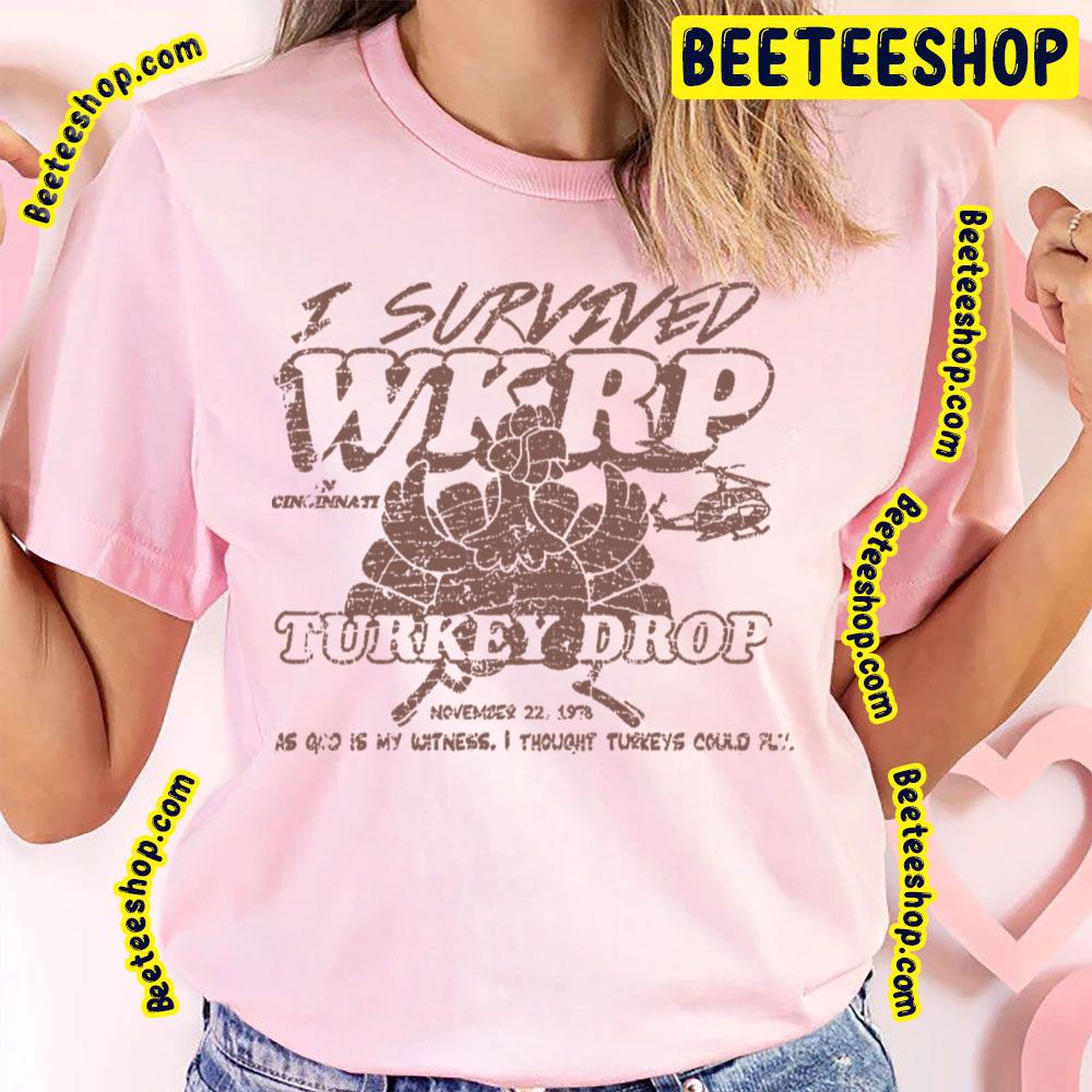 Vintage Wkrp Turkey Drop 1978 Trending Unisex T-Shirt Vintage Wkrp Turkey Drop 1978 Trending Unisex T-Shirt