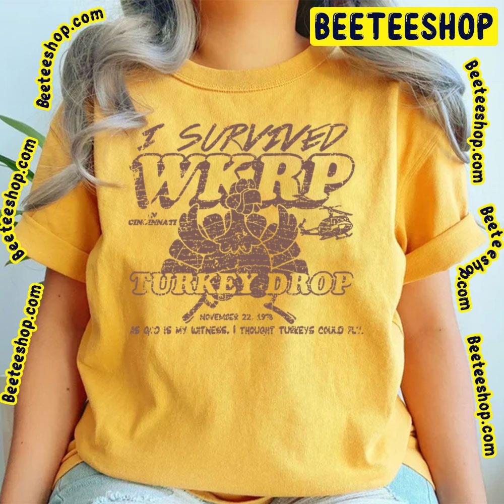 Vintage Wkrp Turkey Drop 1978 Trending Unisex T-Shirt Vintage Wkrp Turkey Drop 1978 Trending Unisex T-Shirt