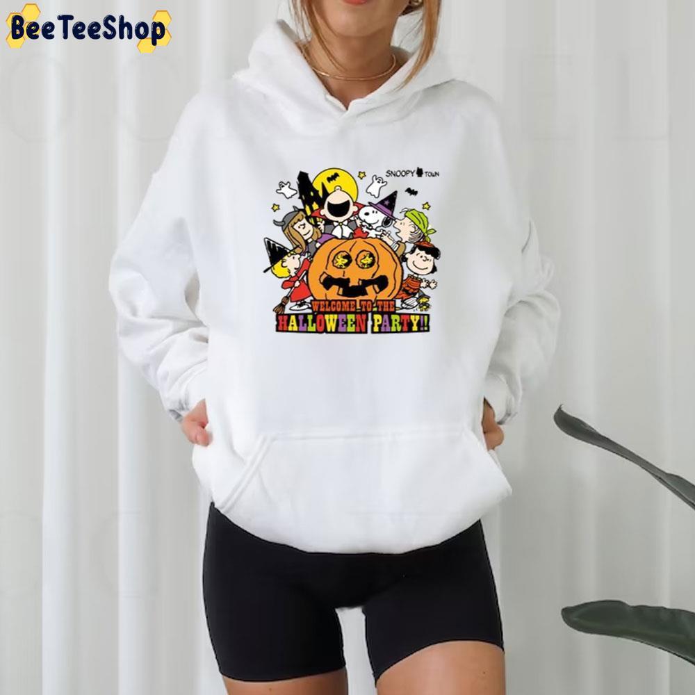Welcome To Party It's The Great Pumpkin, Charlie Brown Beeteeshop Trending Unisex T-Shirt Welcome To Party It's The Great Pumpkin, Charlie Brown Beeteeshop Trending Unisex T-Shirt