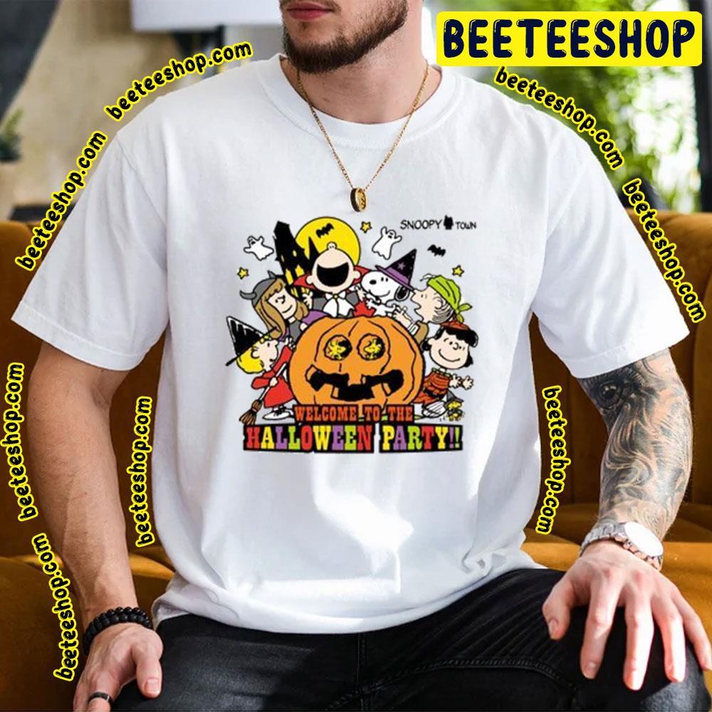 Welcome To Party It's The Great Pumpkin, Charlie Brown Beeteeshop Trending Unisex T-Shirt Welcome To Party It's The Great Pumpkin, Charlie Brown Beeteeshop Trending Unisex T-Shirt
