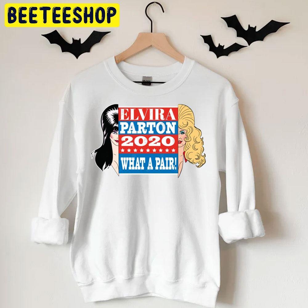 What A Pair Elvira Mistress Of The Dark Happy Halloween Beeteeshop Trending Unisex T-Shirt What A Pair Elvira Mistress Of The Dark Happy Halloween Beeteeshop Trending Unisex T-Shirt
