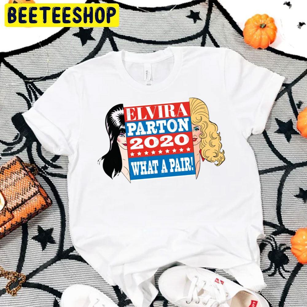 What A Pair Elvira Mistress Of The Dark Happy Halloween Beeteeshop Trending Unisex T-Shirt What A Pair Elvira Mistress Of The Dark Happy Halloween Beeteeshop Trending Unisex T-Shirt