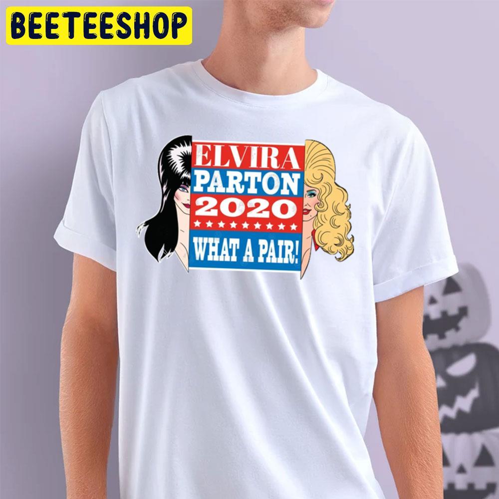 What A Pair Elvira Mistress Of The Dark Happy Halloween Beeteeshop Trending Unisex T-Shirt What A Pair Elvira Mistress Of The Dark Happy Halloween Beeteeshop Trending Unisex T-Shirt