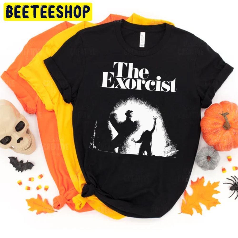 White Movie The Exorcist Happy Halloween Beeteeshop Trending Unisex T-Shirt White Movie The Exorcist Happy Halloween Beeteeshop Trending Unisex T-Shirt