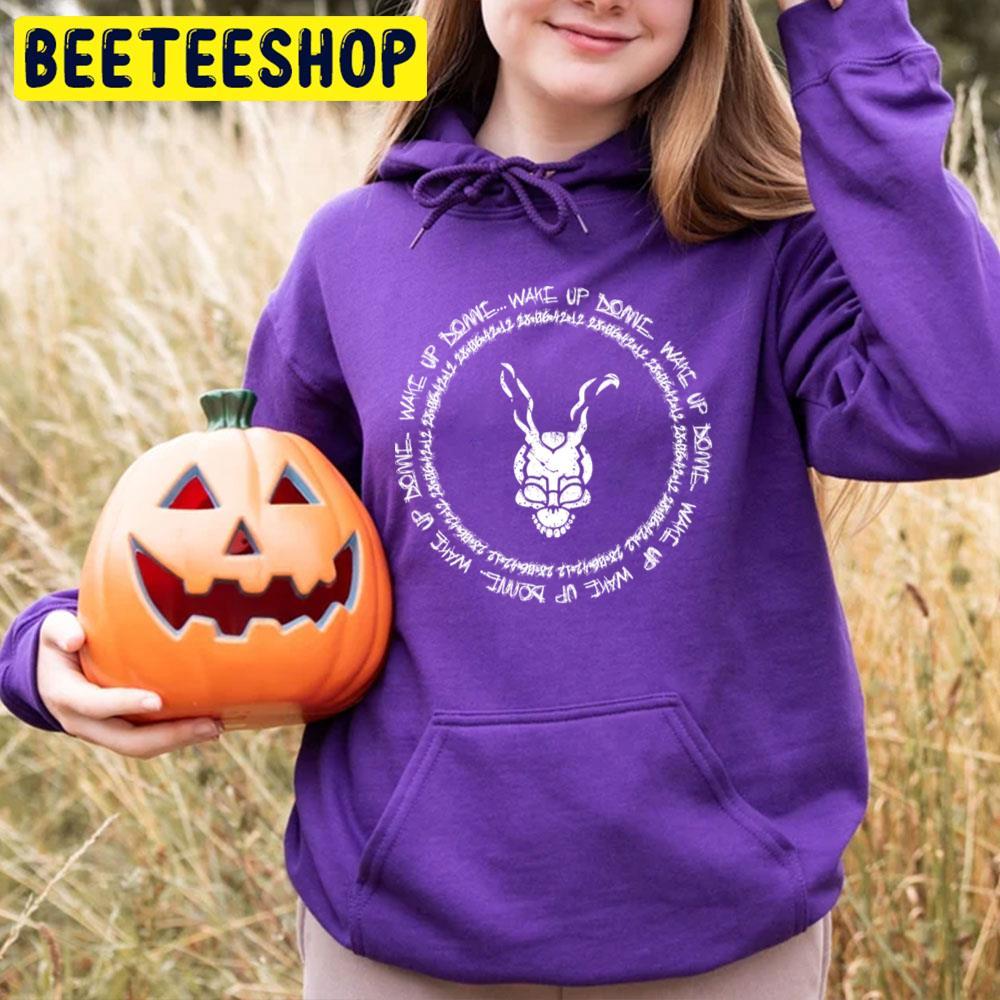 White Style Wake Up Donnie Darko Happy Halloween Beeteeshop Trending Unisex T-Shirt White Style Wake Up Donnie Darko Happy Halloween Beeteeshop Trending Unisex T-Shirt