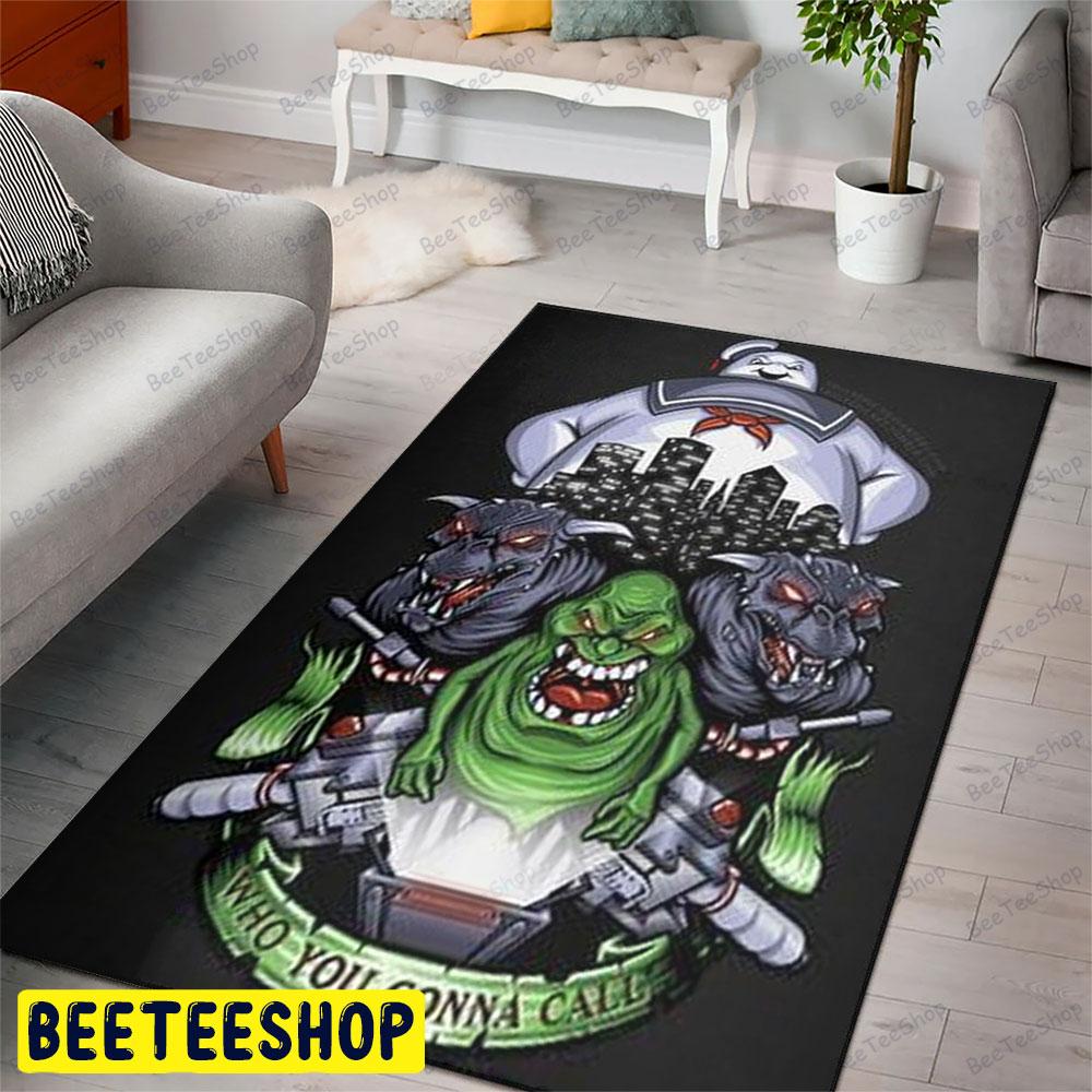Who You Gonna Call Ghostbusters Halloween Beeteeshop Rug Rectangle Who You Gonna Call Ghostbusters Halloween Beeteeshop Rug Rectangle