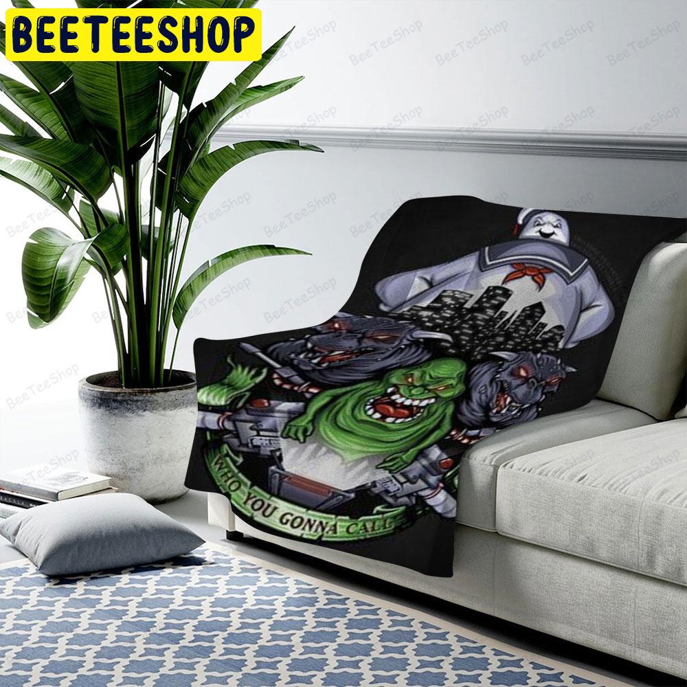 Who You Gonna Call Ghostbusters Halloween Beeteeshop US Cozy Blanket Who You Gonna Call Ghostbusters Halloween Beeteeshop US Cozy Blanket