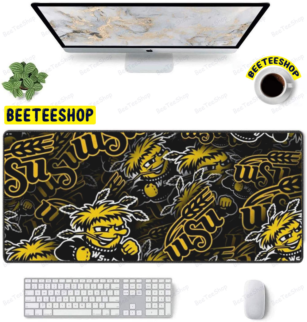 Wichita State University Shockers 22 American Sports Teams Mouse Pad Wichita State University Shockers 22 American Sports Teams Mouse Pad