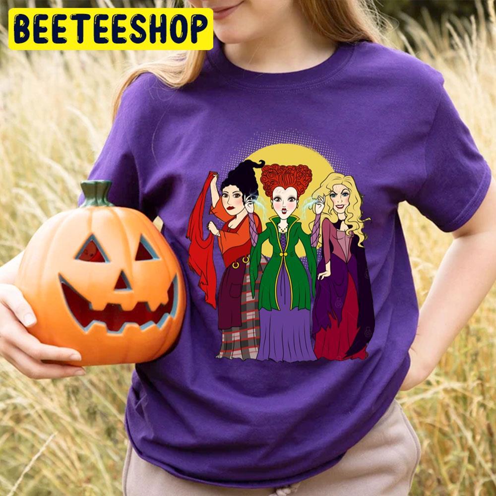 Witches Hocus Pocus Happy Halloween Beeteeshop Trending Unisex T-Shirt Witches Hocus Pocus Happy Halloween Beeteeshop Trending Unisex T-Shirt