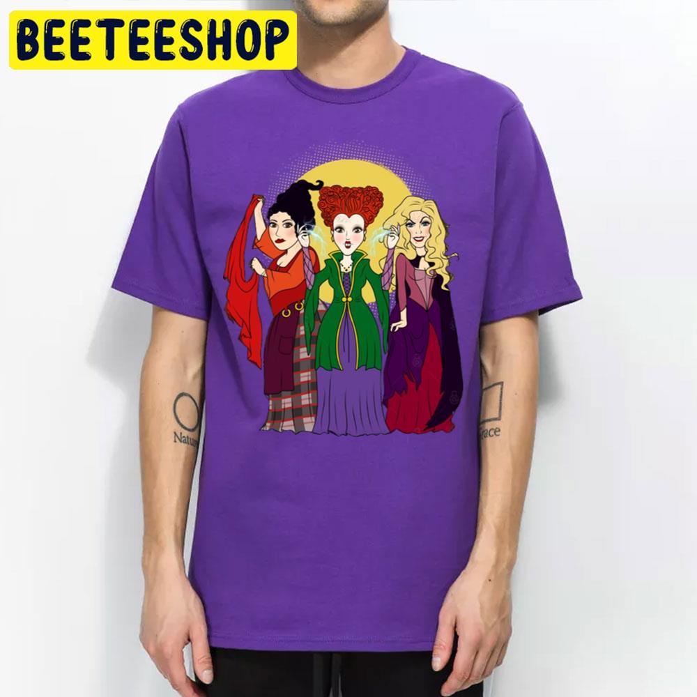 Witches Hocus Pocus Happy Halloween Beeteeshop Trending Unisex T-Shirt Witches Hocus Pocus Happy Halloween Beeteeshop Trending Unisex T-Shirt