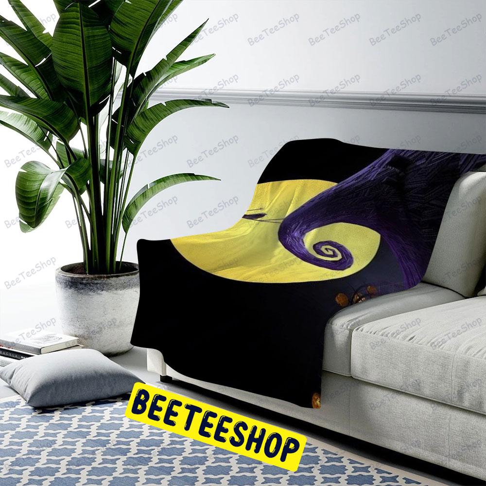 Yellow Moon Jack The Nightmare Before Christmas Halloween Beeteeshop US Cozy Blanket Yellow Moon Jack The Nightmare Before Christmas Halloween Beeteeshop US Cozy Blanket