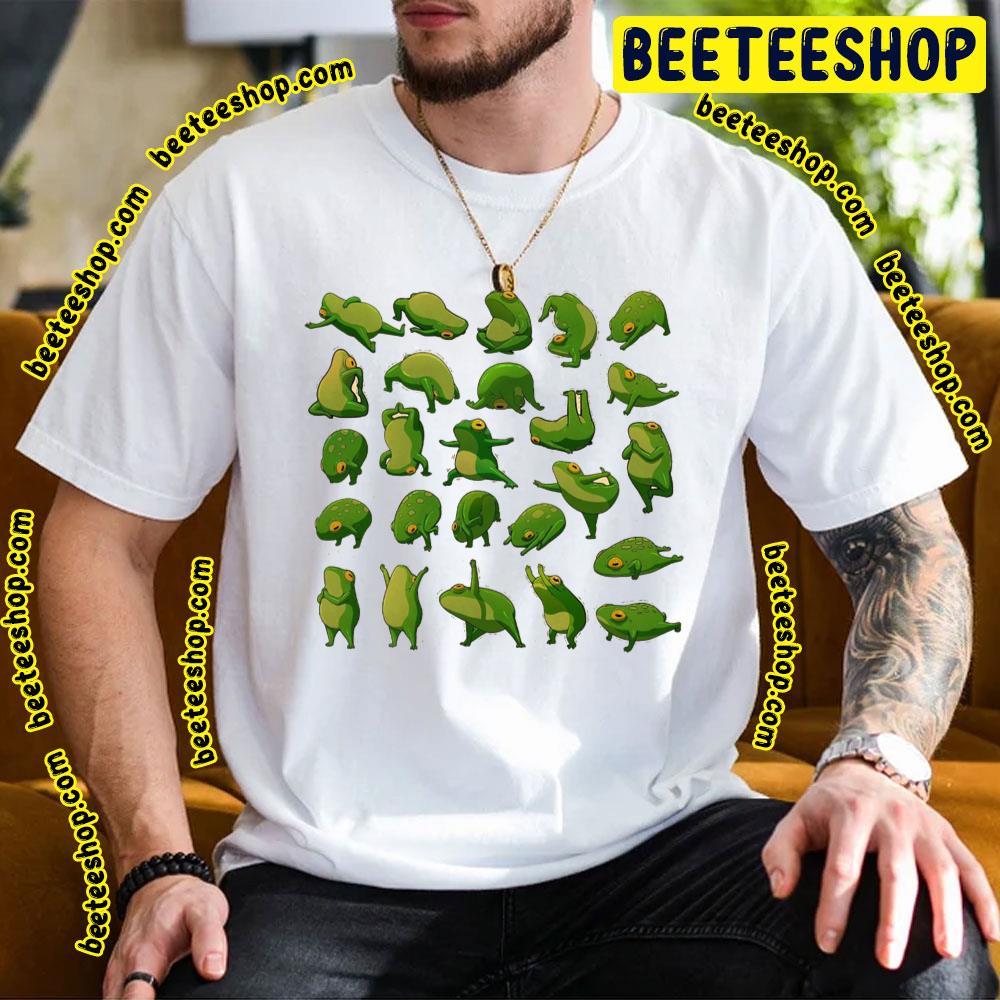 Yoga Frogs Beeteeshop Trending Unisex T-Shirt Yoga Frogs Beeteeshop Trending Unisex T-Shirt