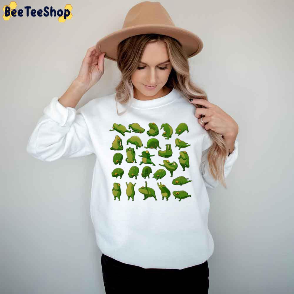 Yoga Frogs Beeteeshop Trending Unisex T-Shirt Yoga Frogs Beeteeshop Trending Unisex T-Shirt