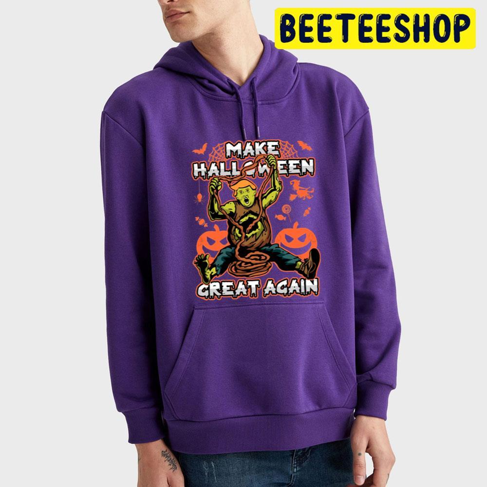 Zombie Trump Make Halloween Great Again Beeteeshop Trending Unisex T-Shirt Zombie Trump Make Halloween Great Again Beeteeshop Trending Unisex T-Shirt