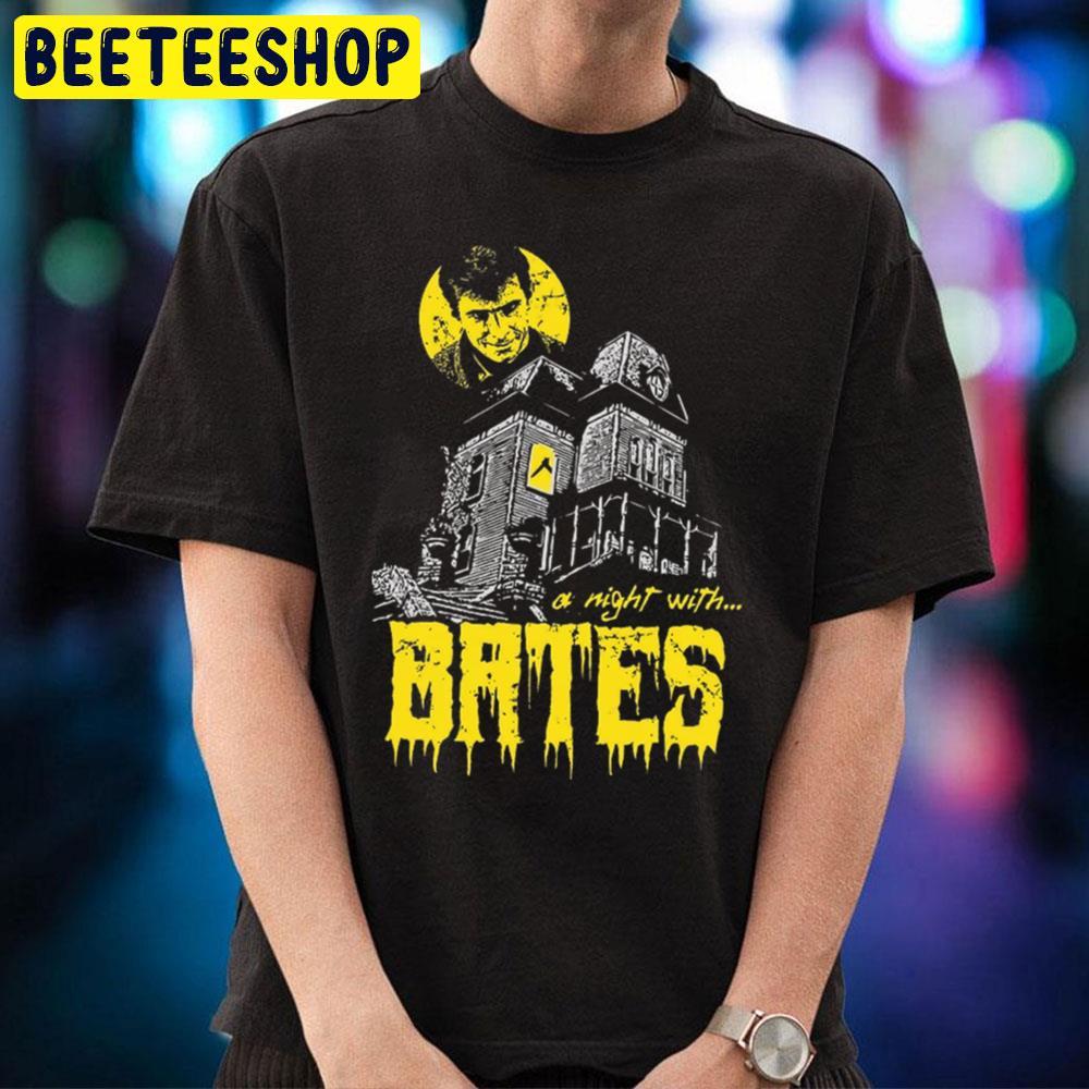 A Night With Bates Patrick Bateman Halloween Beeteeshop Unisex T-Shirt A Night With Bates Patrick Bateman Halloween Beeteeshop Unisex T-Shirt