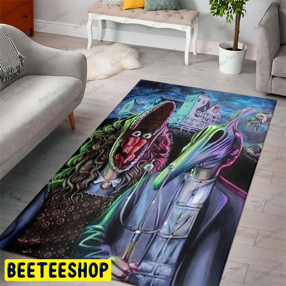 Adam Barbara Farmer Beetlejuice Halloween Beeteeshop Rug Rectangle Adam Barbara Farmer Beetlejuice Halloween Beeteeshop Rug Rectangle