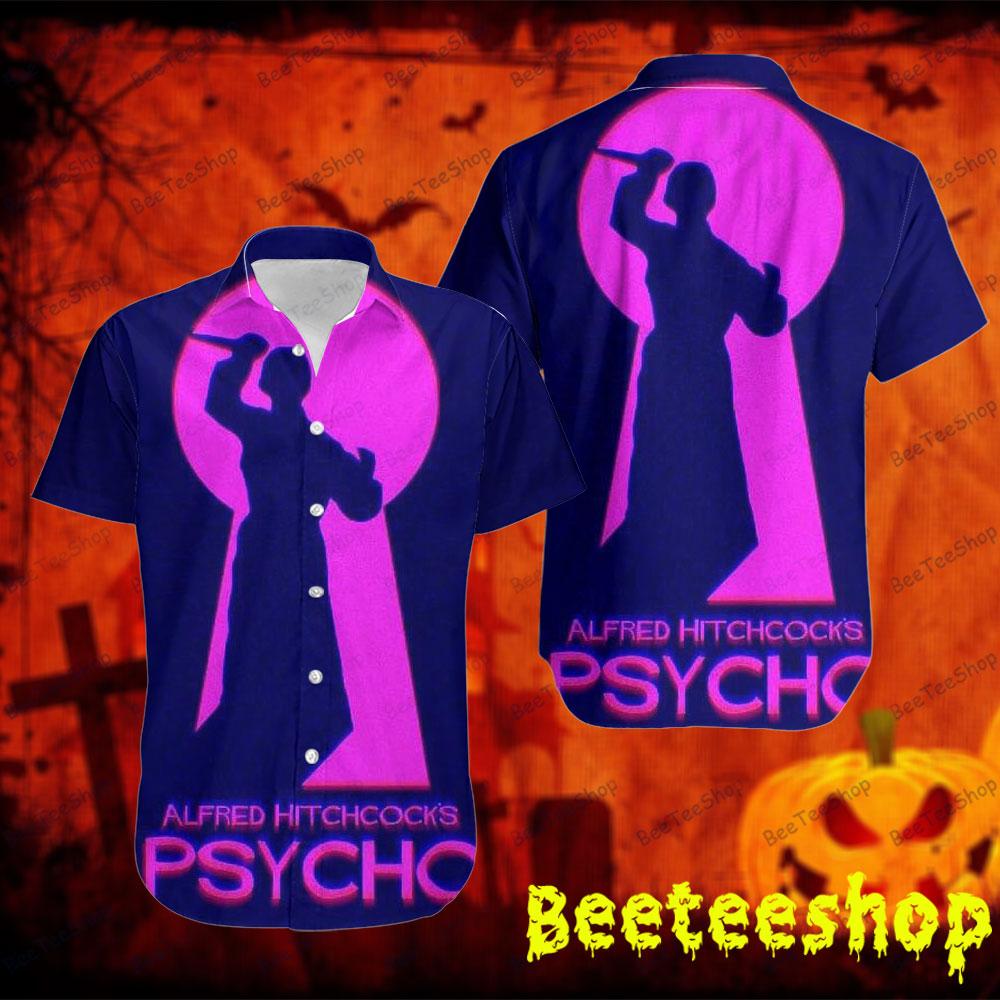 Alfred Hitchcocks Psycho Halloween Beeteeshop Hawaii Shirt Alfred Hitchcocks Psycho Halloween Beeteeshop Hawaii Shirt