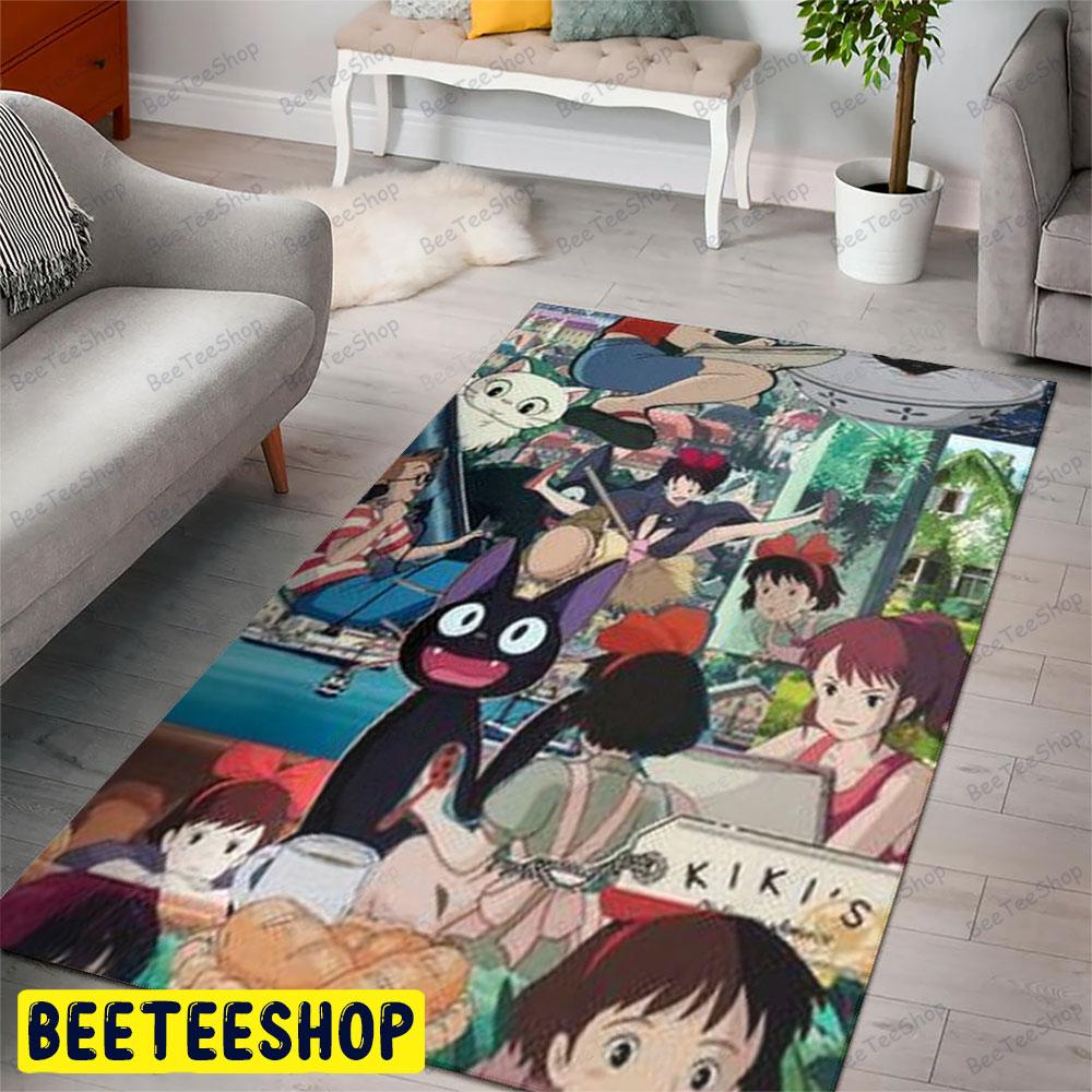 All Member Movie Kiki's Delivery Service Halloween Beeteeshop Rug Rectangle All Member Movie Kiki's Delivery Service Halloween Beeteeshop Rug Rectangle