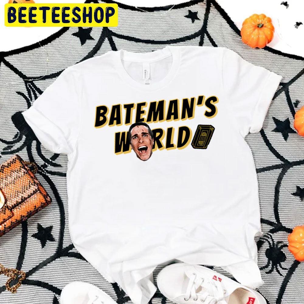 American Psycho Bateman’s World Patrick Bateman Halloween Beeteeshop Unisex T-Shirt American Psycho Bateman’s World Patrick Bateman Halloween Beeteeshop Unisex T-Shirt