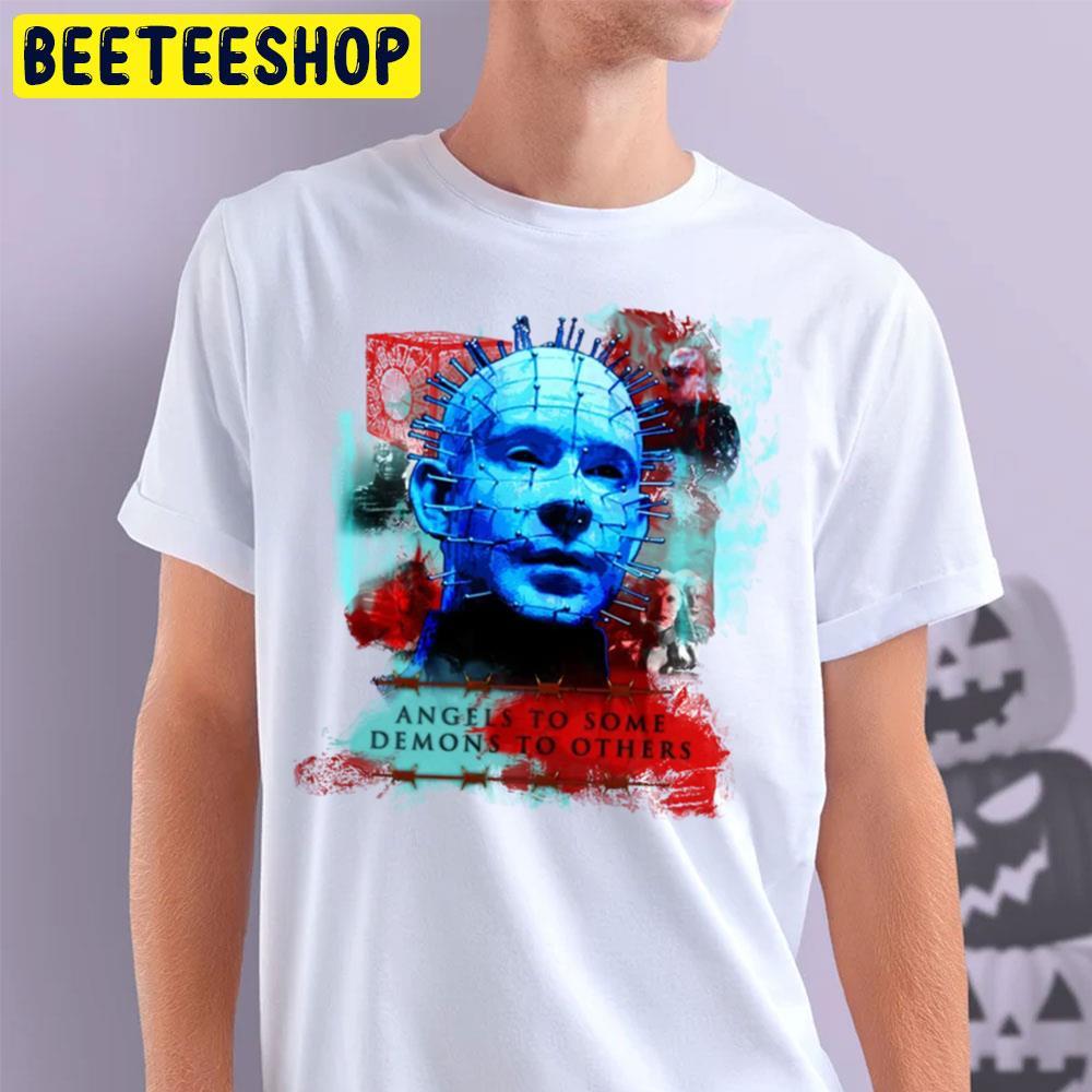 Angels To Some Pinhead Halloween Beeteeshop Trending Unisex T-Shirt Angels To Some Pinhead Halloween Beeteeshop Trending Unisex T-Shirt