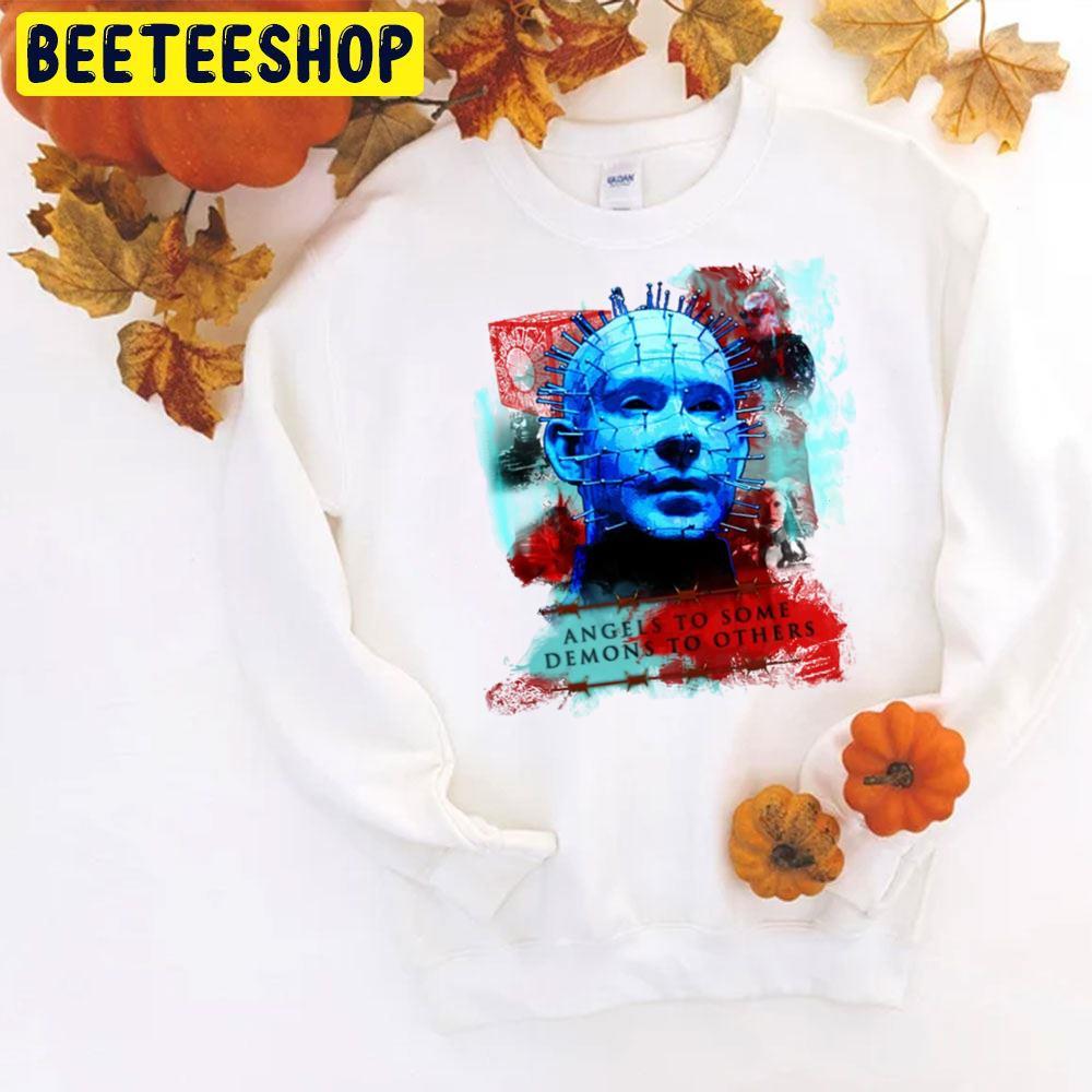 Angels To Some Pinhead Halloween Beeteeshop Trending Unisex T-Shirt Angels To Some Pinhead Halloween Beeteeshop Trending Unisex T-Shirt