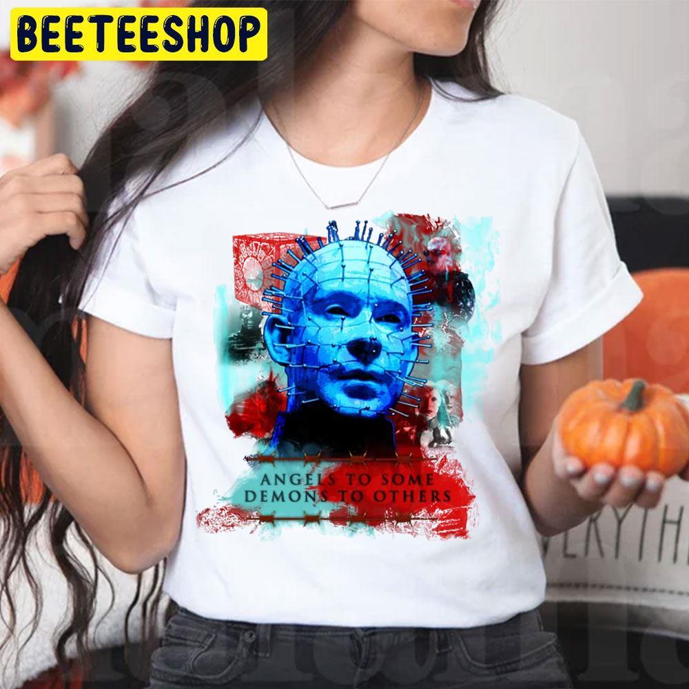 Angels To Some Pinhead Halloween Beeteeshop Trending Unisex T-Shirt Angels To Some Pinhead Halloween Beeteeshop Trending Unisex T-Shirt