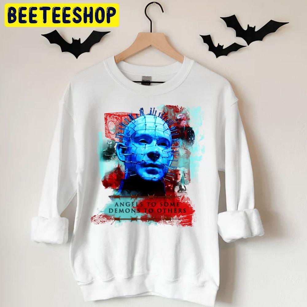 Angels To Some Pinhead Halloween Beeteeshop Trending Unisex T-Shirt Angels To Some Pinhead Halloween Beeteeshop Trending Unisex T-Shirt
