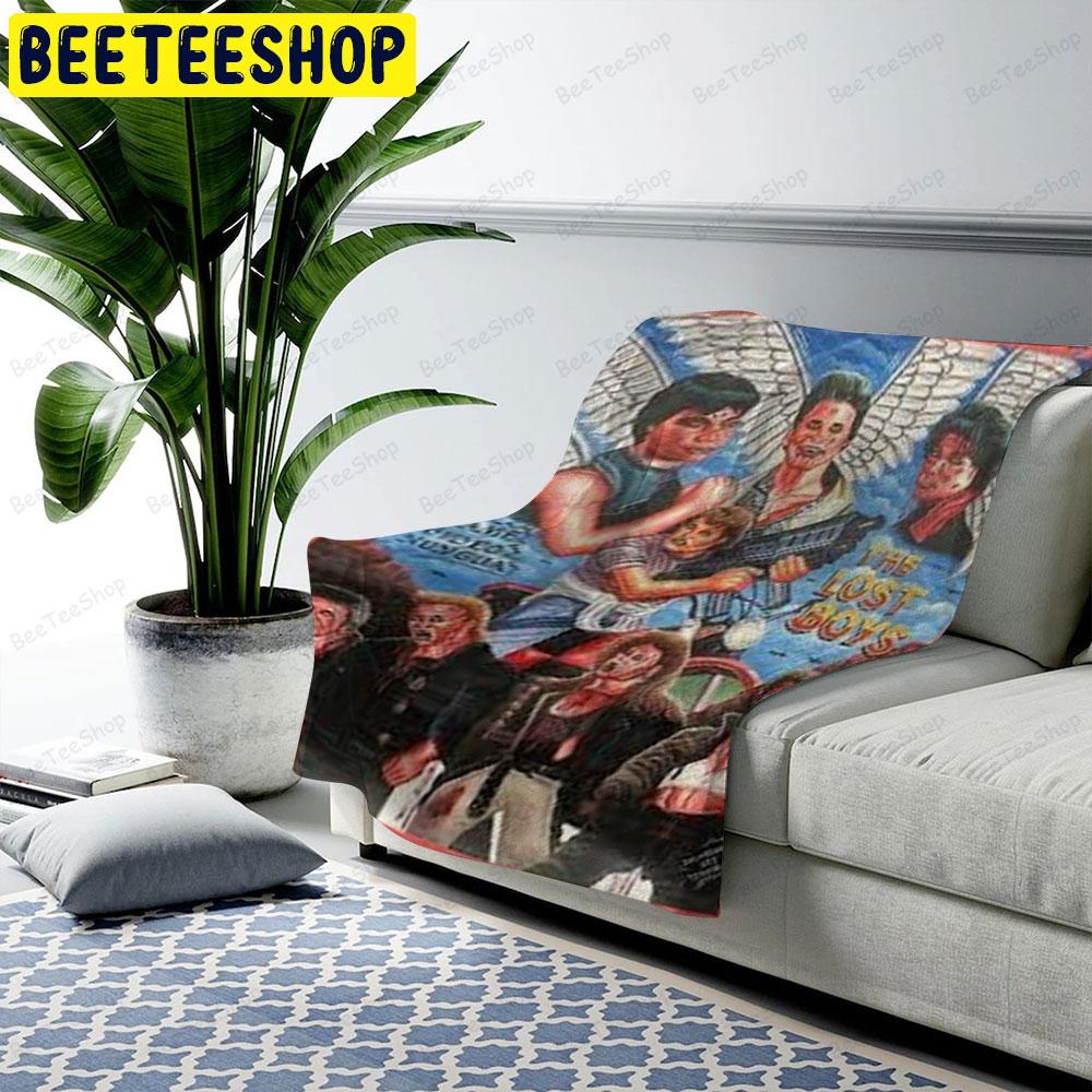 Angle The Lost Boys Halloween Beeteeshop US Cozy Blanket Angle The Lost Boys Halloween Beeteeshop US Cozy Blanket