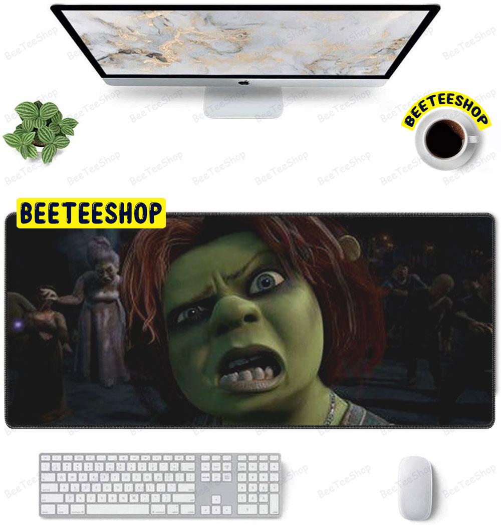 Angry Scared Shrekless Halloween Beeteeshop Mouse Pad Angry Scared Shrekless Halloween Beeteeshop Mouse Pad