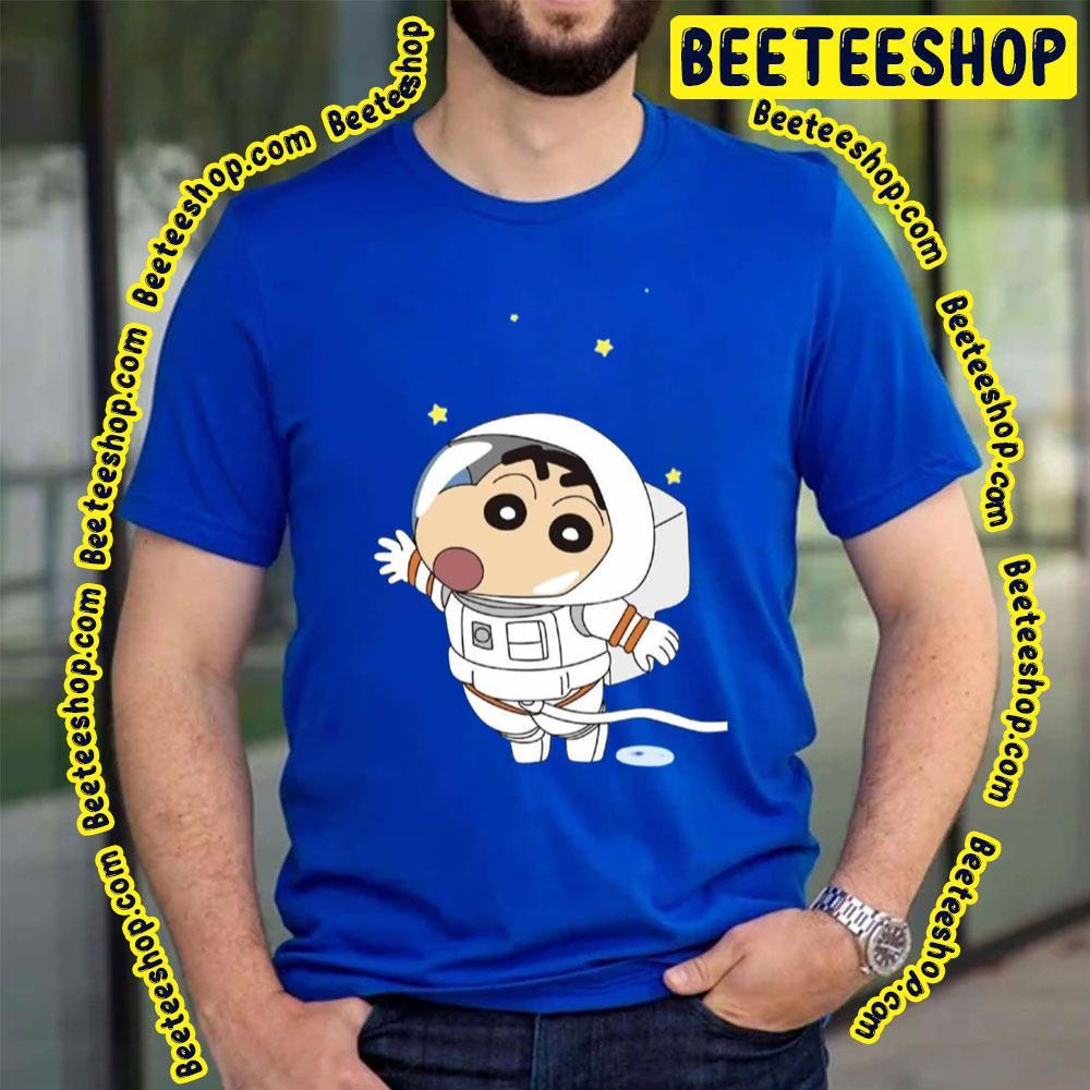 Astronaut Crayon Shin Chan Beeteeshop Trending Unisex T-Shirt Astronaut Crayon Shin Chan Beeteeshop Trending Unisex T-Shirt