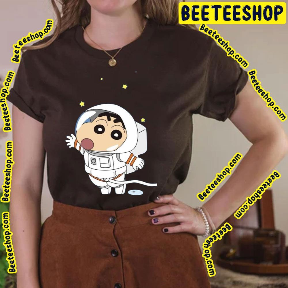 Astronaut Crayon Shin Chan Beeteeshop Trending Unisex T-Shirt Astronaut Crayon Shin Chan Beeteeshop Trending Unisex T-Shirt