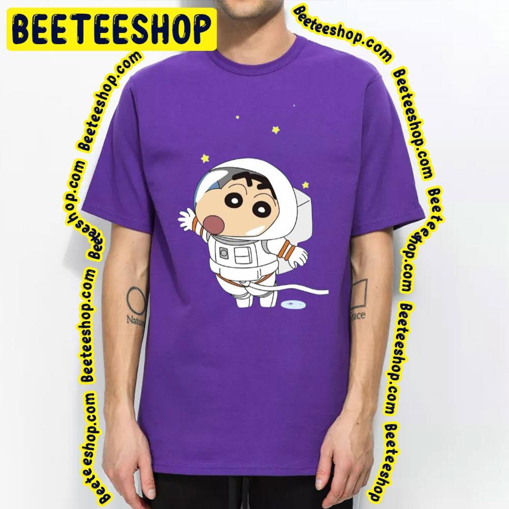 Astronaut Crayon Shin Chan Beeteeshop Trending Unisex T-Shirt Astronaut Crayon Shin Chan Beeteeshop Trending Unisex T-Shirt