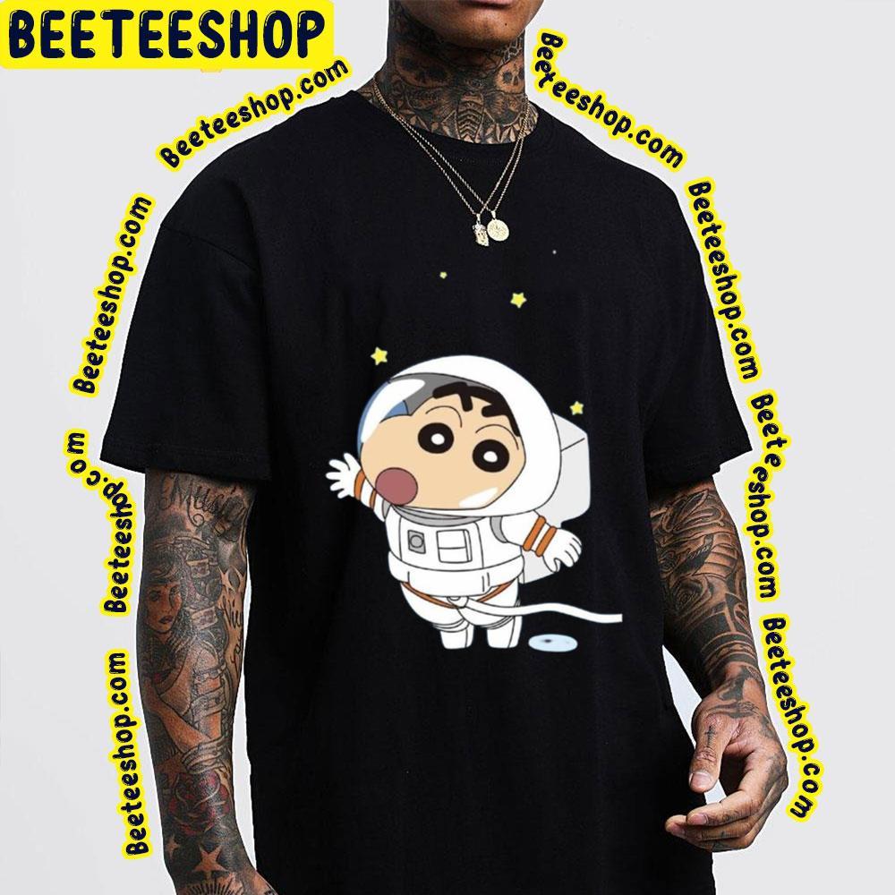 Astronaut Crayon Shin Chan Beeteeshop Trending Unisex T-Shirt Astronaut Crayon Shin Chan Beeteeshop Trending Unisex T-Shirt