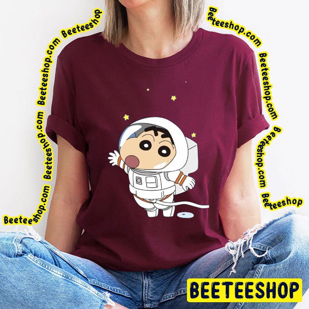 Astronaut Crayon Shin Chan Beeteeshop Trending Unisex T-Shirt Astronaut Crayon Shin Chan Beeteeshop Trending Unisex T-Shirt