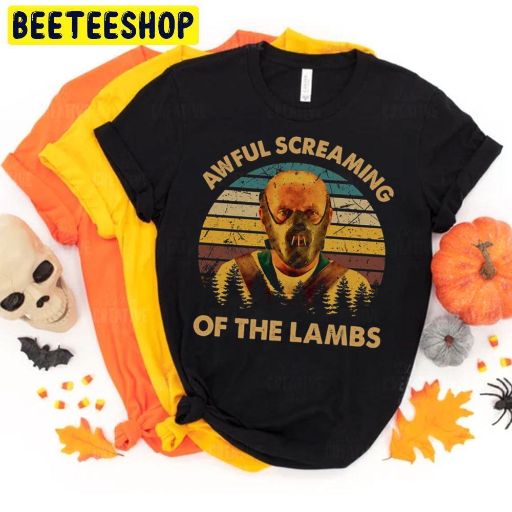 Awful Sceaming Of The Lambs Hannibal Lecter Halloween Beeteeshop Trending Unisex T-Shirt Awful Sceaming Of The Lambs Hannibal Lecter Halloween Beeteeshop Trending Unisex T-Shirt